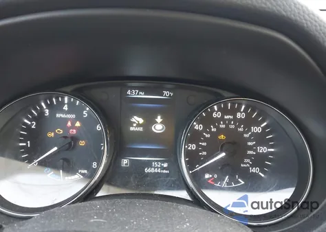 2017 Nissan Rogue Hybrid Sv z USA, uszkodzony, nr VIN 5N1ET2MV0HC787682